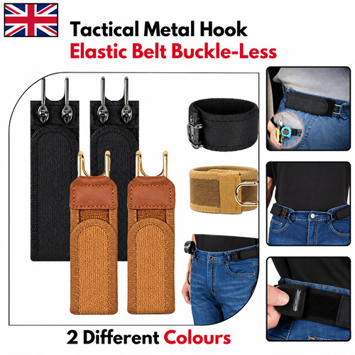 Tactical metal hook elastic - metal,