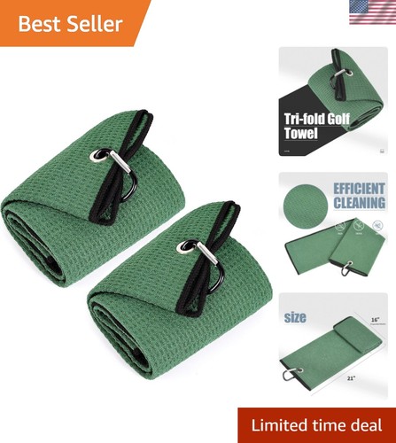 Microfiber golf towels - towels, 2-pack